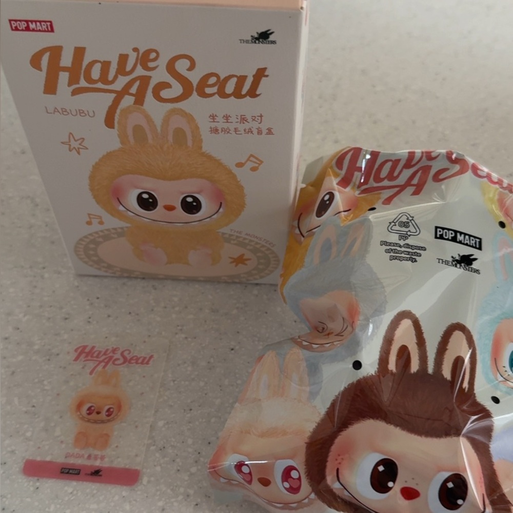 Pop Mart The Monsters Vinyl Figure Have a Seat DADA